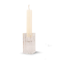 PORTAVELA CANDELABRO ACANALADO