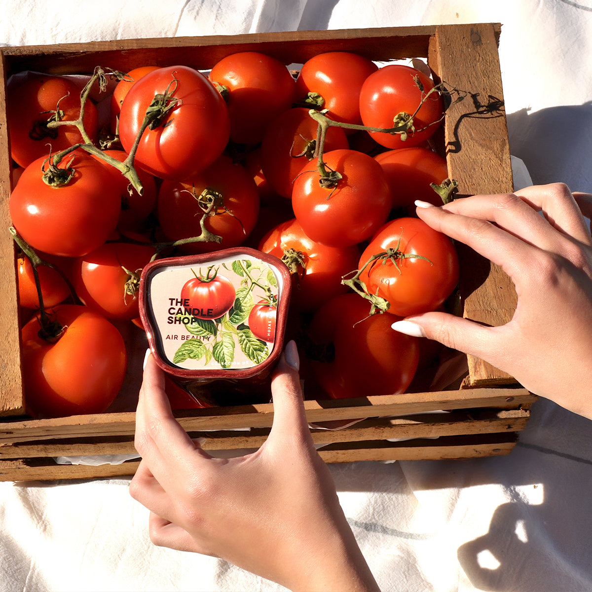 VELA DE LA HUERTA HOJAS DE TOMATE