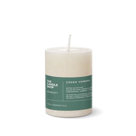 VELA 6 X 10 CEDRO VERBENA