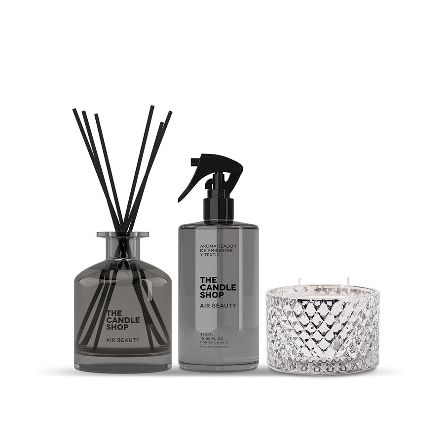 SET LAB + AROMATIZADOR + VELA MOONLIGHT